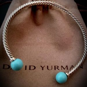 David Yurman Jewelry - DY Sterling Silver Cable Bracelet David Yurman Jewelry - DY Sterling Silver Cable Bracelet